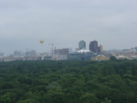 Blick zum Potsdamer Platz
