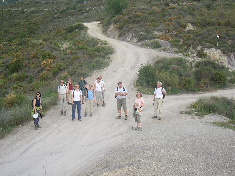 CIMG0143.JPG - Alle Teilnehmer der Wanderung im Norden der Sierra Navada