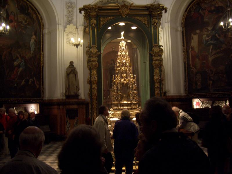 CIMG0201.JPG - Cordoba/Mezquita Catedral: Altar in der Kathedrale
