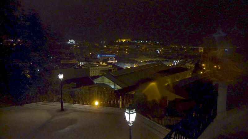 P1000082.JPG - Lissabon: Blick auf die beleuchtete Altstadt.