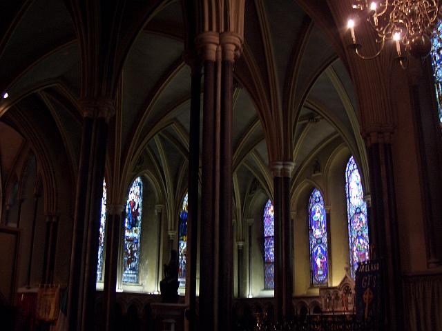 CIMG0512.JPG - Dublin/St. Patricks Kathedrale: Blick in die Lady Chapel
