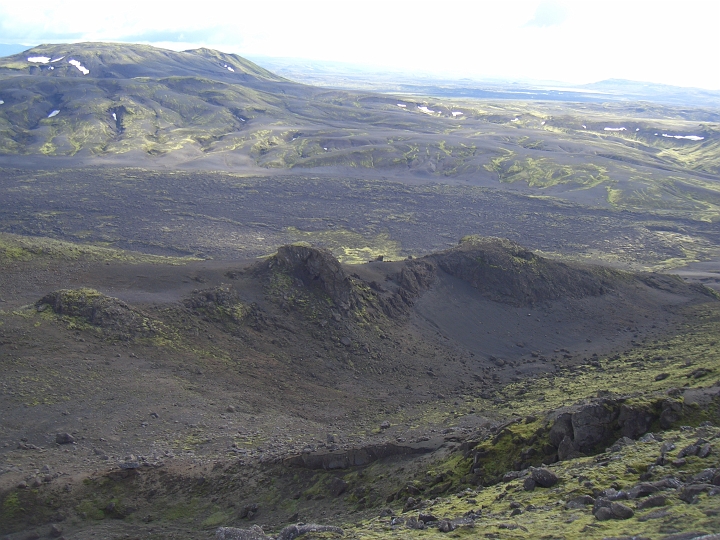 CIMG2720.JPG - Laki (818 m): Blick auf die Lavafelder von 1783 (weltgroesste Ausbruchsmasse).