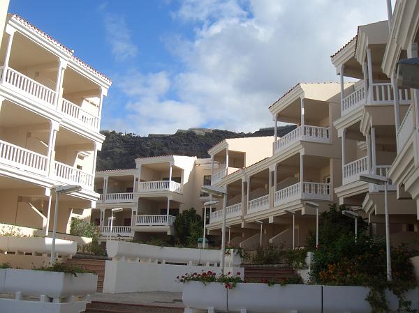 CIMG3022.JPG - Puerto Naos/Hotel Sol La Palma: Blick in unseren Appartementhof.