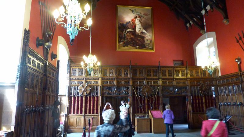 P1010598_ji.jpg - Edinburgh/Castle/Great Hall: Schlachtenbild