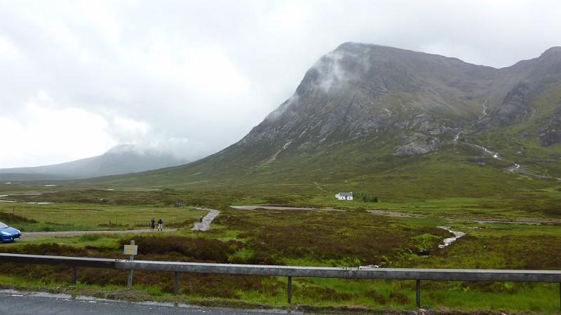 P1010703.JPG - Glen Coe: am Start der Wanderung auf dem West Highland Way